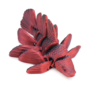 Figurines de baleines imprimées en 3D tendance, jouets et ornements créatifs articulés pour cadeaux et décoration intérieure, transfrontalier - Product Image 6