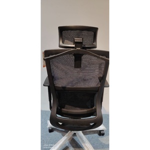 Silla de Oficina Ejecutiva Bosun <span class=keywords><strong>BSMD</strong></span>-2157A Moderna y Ergonómica, Respaldo Alto de Tela y Malla, Negra, Ajustable en Altura, Giratoria y Convertible - Product Image 6
