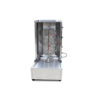 Máquina Automática de Kebab de Pollo con Infrarrojos Lejanos, Asador de Shawarma a Gas LPG de 4 Quemadores, Cortadora de Doner para Restaurantes y Fiestas - Product Image 2