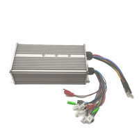 Pengontrol Kecepatan Motor Brushless MOSFET 1000W DC 48V 60V untuk Sepeda Listrik, Tricycle, dan Skuter, Proteksi IP55, Arus 65A