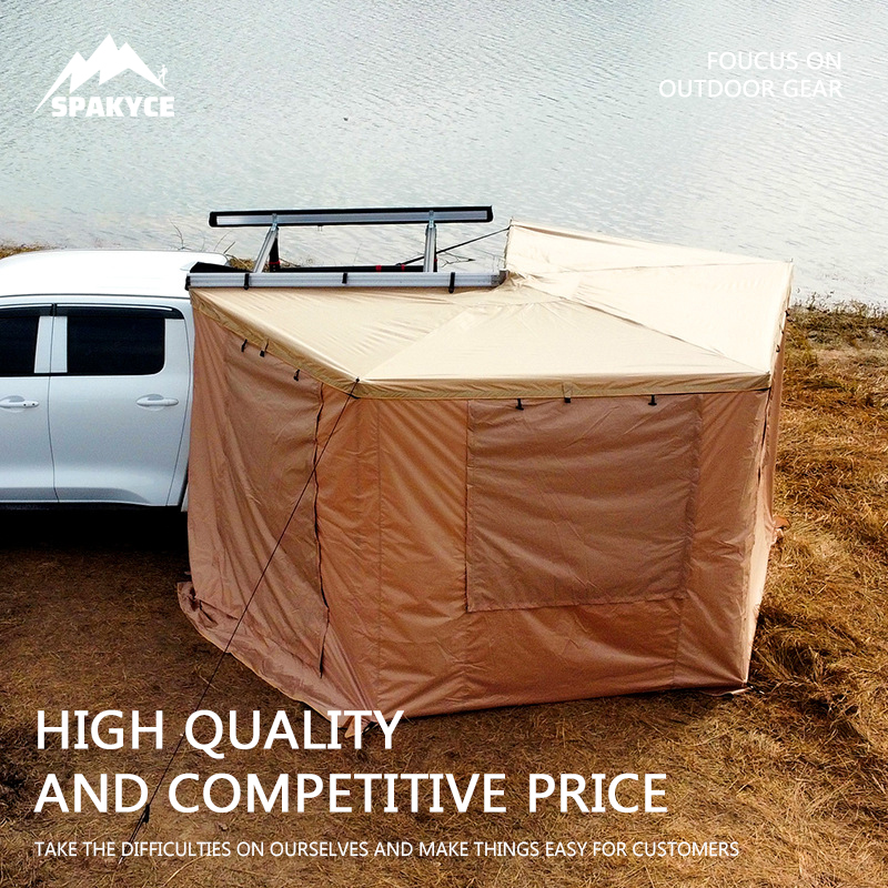 4wd Foxwing Car Camping 270 Degree Fan Tent Heavy Duty Car Canopy Tent