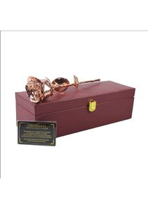 Rosa Real Bañada en Oro Rosa con Caja de Regalo de Alta Calidad, Rosa Eterna Dorada, Regalo para el Día de la Madre, Navidad, San Valentín, Aniversario - Product Image 3