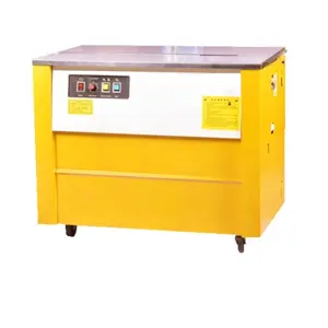 PP strap semi auto strapping machine bundling machine carton box binding machine strapper packing