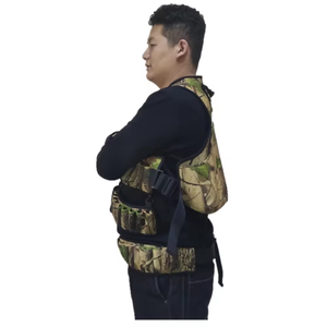 Gilet da Caccia Mimetico Impermeabile di Alta Qualità con Cintura Porta-Munizioni Completa - Product Image 2
