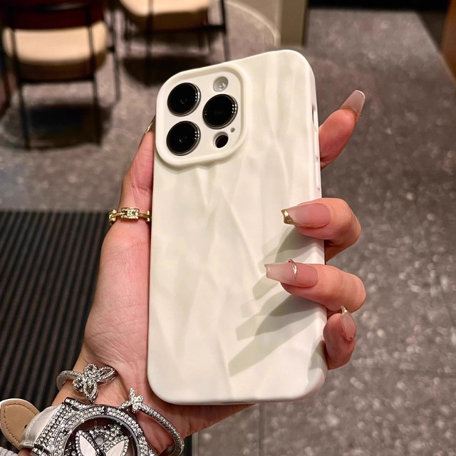 Trendy Unique Texture 3D Cross Suitable for Apple 16 Pro Max Cell Phone Case 15 Protective Cover iPhone 14 13 Plus Telephone