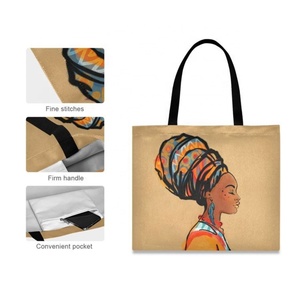 Wholesales Raw Material <b>Canvas</b> Fabric Organic Cotton Tote Folding Shopping Bag - Product Image 4