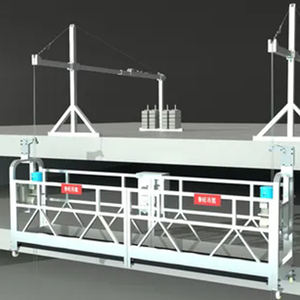 Inşaat iş asılı iskele elektrikli tel halat platformu gondol bina iskelesi - Product Image 3