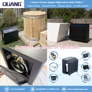 Modern 0.5 0.8HP taşınabilir buz banyosu soğutucu spor dernekleri için spor kurtarma için soğuk dalma Chiller - Product Image 5