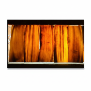 แผ่นเขาควายสี่เหลี่ยมผืนผ้าสีธรรมชาติ ทำด้วยมือ สไตล์โมเดิร์น สำหรับกรอบแว่นตา ช้อนส้อม เครื่องประดับ ด้ามมีดงานฝีมือ - Product Image 1