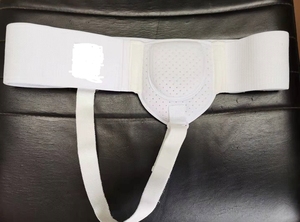 Ceinture médicale pour hernie inguinale gauche ou droite pour hommes, réglable, soutien post-chirurgical pour hernies inguinales - Product Image 5