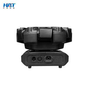 Luz Móvil de Cabeza con Haz Láser de Seis Brazos HAT LED RGBW de 150W, Efecto de Iluminación Estroboscópica DMX para Discotecas, DJ, Bares y Fiestas - Product Image 4