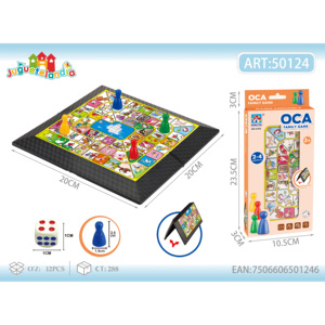 ชุดหมากรุกห่านเกมกระดานระดับพรีเมียมในกล่อง PS - Product Image 1