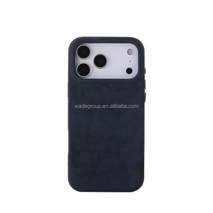 Étui de téléphone de luxe personnalisé avec logo, étui de téléphone personnalisé en <span class=keywords><strong>Alcantara</strong></span> pour <span class=keywords><strong>iPhone</strong></span> 17 Air 16 15 <span class=keywords><strong>14</strong></span> <span class=keywords><strong>Pro</strong></span> Max, étui en <span class=keywords><strong>Alcantara</strong></span> - Product Image 4