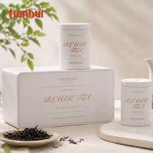 <span class=keywords><strong>Scatola</strong></span> Metallica Rettangolare Tianhui, Piccole Scatole di <span class=keywords><strong>Latta</strong></span> Personalizzate per Set Regalo di Tè alle Erbe e Tè Salutare - Product Image 3