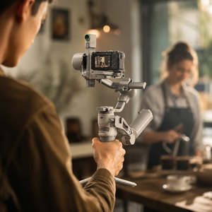 Kit de Soporte para Cámara RS 4 Mini Combo, Estabilizador de Gimbal para Cámaras DSLR y Sin Espejo, para Grabación de Video y Configuración de Cámara - Product Image 1