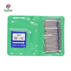 Brocas de alta velocidade 50 pçs/saco dental, broca de diamante fg para polimento, série br fo sf brocas dental 1.6mm ferramentas dentárias odontológicas