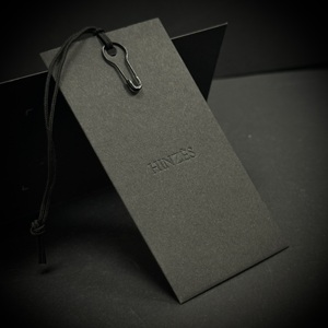 Luxus Preisschilder Bekleidung Anhänger für Kleidung Etikett Textil Hängeetiketten <span class=keywords><strong>Design</strong></span> Benutzerdefinierte Swing <span class=keywords><strong>Tags</strong></span> - Product Image 2