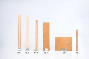 Natuurlijk Rookloze Houten Kaars Wieken Iron Stand Kaars Cores Houten Natuurlijke Rookloze Hout Wieken Voor Kaars Diy Craft