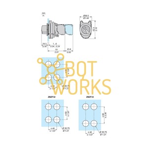Schneider Electric ZB4FD205 - Nuovo - Product Image 1