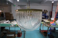 Lampe d'intérieur LED en verre K9 minimaliste moderne YH, lustre LED personnalisé en laiton unique et créatif, luminaire suspendu pour chambre à coucher et salon