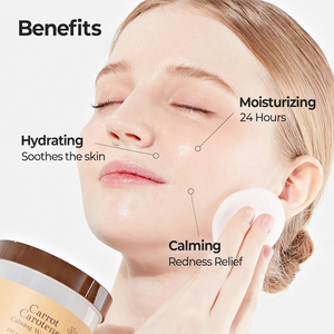 Oem <span class=keywords><strong>c</strong></span>à rốt Carotene làm dịu nướ<span class=keywords><strong>c</strong></span> Toner Pads Hàn Quố<span class=keywords><strong>c</strong></span> chăm só<span class=keywords><strong>c</strong></span> da mặt dưỡng ẩm sâu nhẹ nhàng Toner Pad sau khi mặt trời chăm só<span class=keywords><strong>c</strong></span> da - Product Image 4