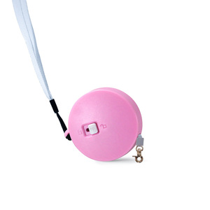 Mini Retractable <b>Dog</b> Leash <b>Pink</b> Automatic Portable Small Breed Pet <b>Lead</b> With Clip And Strap - Product Image 1