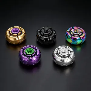 Divertente Fidget Spinner a Punta di Dito Open Armor, Giocattolo Antistress Multifunzione in Metallo CNC per Adulti (18+) e Persone con <span class=keywords><strong>Autismo</strong></span> - Product Image 3