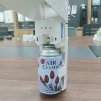 Wisekleen – distributeur automatique de parfum en aérosol mural de 110/270ml, désodorisant d'air de haute qualité, distributeurs d'aérosol LED