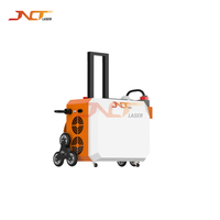 Machine de nettoyage laser à air pulsé 500W, source laser JPT, portable, pour enlever la rouille, la peinture et l'huile, avec 13 modes de nettoyage