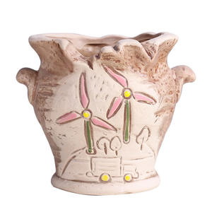 Jardinières en céramique - Contenants pour plantes de style moderne pour la décoration des centres commerciaux - Product Image 1