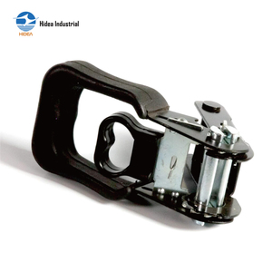 สายรัดเหล็กเคลือบอิเล็กโทรโฟรีซิสสีดำ ขนาด 1-1/2 นิ้ว รับน้ำหนักได้ 3000 กก. พร้อมหัวเข็มขัดแบบรัด BS และด้ามจับยาง สำหรับรัดสินค้าให้แน่น - Product Image 3