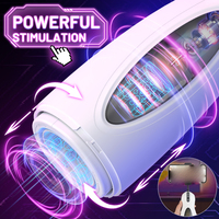 QIYI Stoßender Rotierender Automatischer Elektrischer Masturbator mit Vibrationsfunktion, Masturbationsgerät, Sexspielzeug für Männer