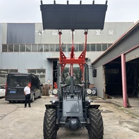 Backhoe Loader Konstruksi Serbaguna 20L dengan Bucket Excavator Belakang 0,04m3