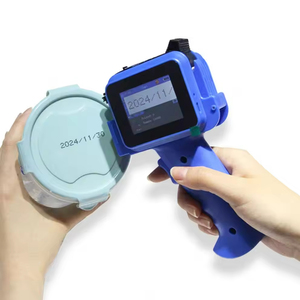 12,7 mm compacte draagbare hoogwaardige 2025 mini handbediende inkjetprinter met ABS-plastic behuizing, op batterijen, meerkleuren, handmatig - Product Image 3