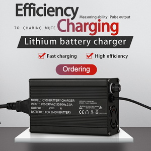 Chargeur rapide DC personnalisé XieTong C300 CE LiFePO4 180W-300W 60V 48V <span class=keywords><strong>36V</strong></span> <span class=keywords><strong>12V</strong></span> pour scooter électrique, moto, vélo électrique - Product Image 5