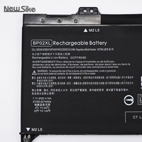 Baterai Laptop kualitas tinggi BP02XL untuk HP 849569-543 849909-850 dengan garansi satu tahun