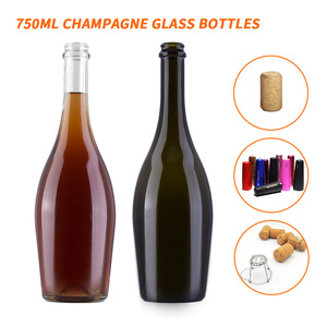 Color personalizado de fábrica 375/750ml <span class=keywords><strong>botella</strong></span> de champán <span class=keywords><strong>botella</strong></span> de copa de vino - Product Image 5