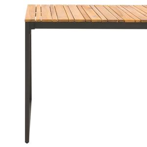 VIET NAM <b>Wooden</b> Mix Metal Legs <b>Garden</b> Bench Set BSCI Certified - Product Image 5