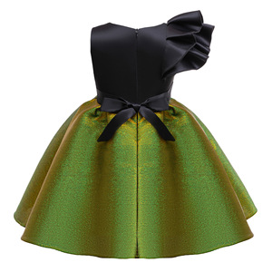 Modest Evening Dress Baby Girls Party Wear Summer Dresses Sleeveless Formal Banquet Skirt <strong>Robe</strong> Children CD002 - Product Image 2