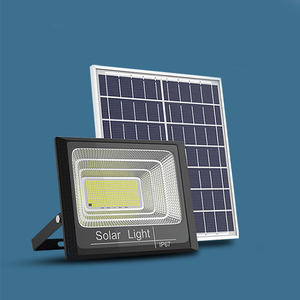 Fábrica de buena calidad directamente 100W 200W Led Solar Flood Light Control remoto Garden Light Street Lamp - Product Image 4