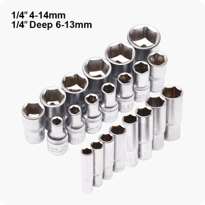 Set Perkakas Tangan Otomatis HARDEN Professional 94 PCS, Soket 1/2\" & 1/4\" DR, Kunci Perbaikan Plastik yang Dikeraskan dengan Tas untuk Penggunaan di Rumah - Product Image 4