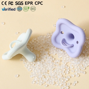Sucette en silicone de qualité alimentaire sans BPA, écologique, pour nouveau-nés de 0 à 12 mois, avec flux <span class=keywords><strong>lent</strong></span>, type arc - Product Image 1
