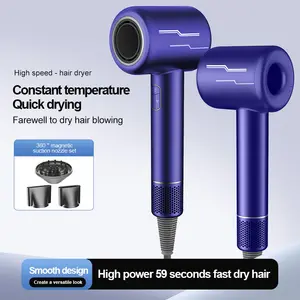 Boming brushless ad alta velocità asciugacapelli generale wind negativo ion cura dei capelli brushless ad alta potenza silenzioso cilindro a secco
