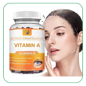 Ausreson 10000iu soins de la peau blanchissant en vrac vitamine Palmitate Gummies produits de beauté supplément pour les femmes enceintes bonbons gommeux - Product Image 1