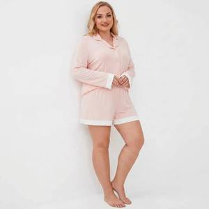 Ensemble de pyjama personnalisé pour femmes, vêtements de nuit doux et respirants, pyjamas de nuit pour femmes, pyjamas grande taille pour femmes - Product Image 5