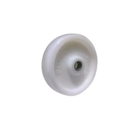 Roue en plastique UHMW haute résistance, roue industrielle en UHMWPE, roue robuste résistante à l'usure, en vente