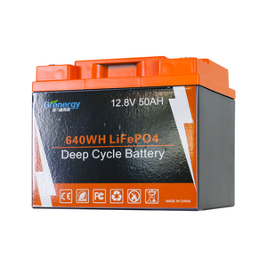 แบตเตอรี่ลิเธียมไอออน12V 30ah/50ah/80Ah แบตเตอรี่ LiFePO4แบตเตอรี่รอบลึกสำหรับไฟ LED - Product Image 2