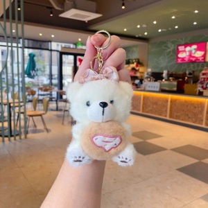 Llavero de Peluche de Oso de Galleta HECION, Muñeco de Peluche de Dibujos Animados, Colgante para Bolsa, Venta al por Mayor, Juguete de Peluche de Regalo - Product Image 5
