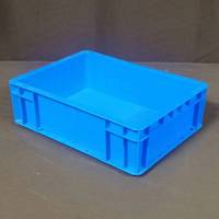 Boîtes de rangement en plastique HDPE empilables et recyclables de norme européenne pour la logistique et le transport