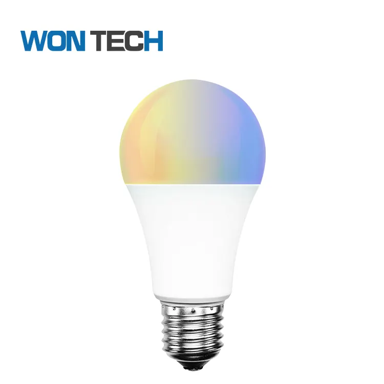 With Alexa Google Wholesale Factory Smart Led Light CCT WIFI Tuya Smart Bulb Remote Control Led Bulb Lamp RGB Home 9W PC